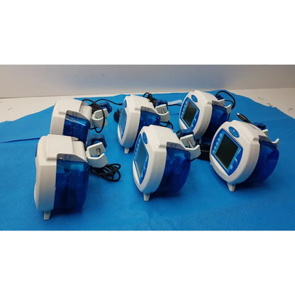 Lot of 6 Covidien Enteral Feeding Pumps With Power Supply - Volumetric Enteral Feeding Pump