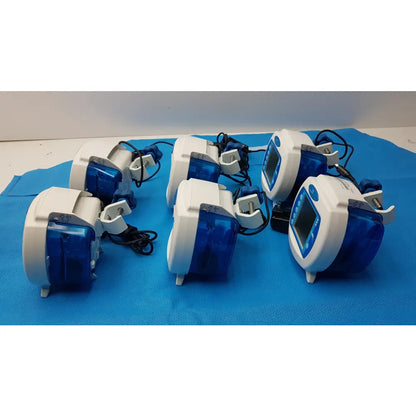 Lot of 6 Covidien Enteral Feeding Pumps With Power Supply - Volumetric Enteral Feeding Pump