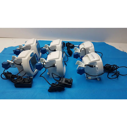 Lot of 6 Covidien Enteral Feeding Pumps With Power Supply - Volumetric Enteral Feeding Pump