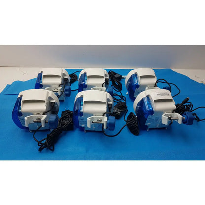 Lot of 6 Covidien Enteral Feeding Pumps With Power Supply - Volumetric Enteral Feeding Pump