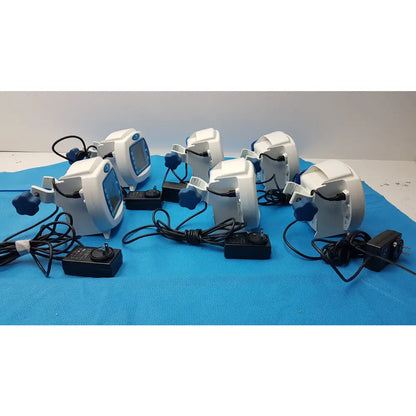 Lot of 6 Covidien Kangaroo Enteral Feeding Infusion Pumps With Power Supplies - Volumetric Enteral Feeding Pump
