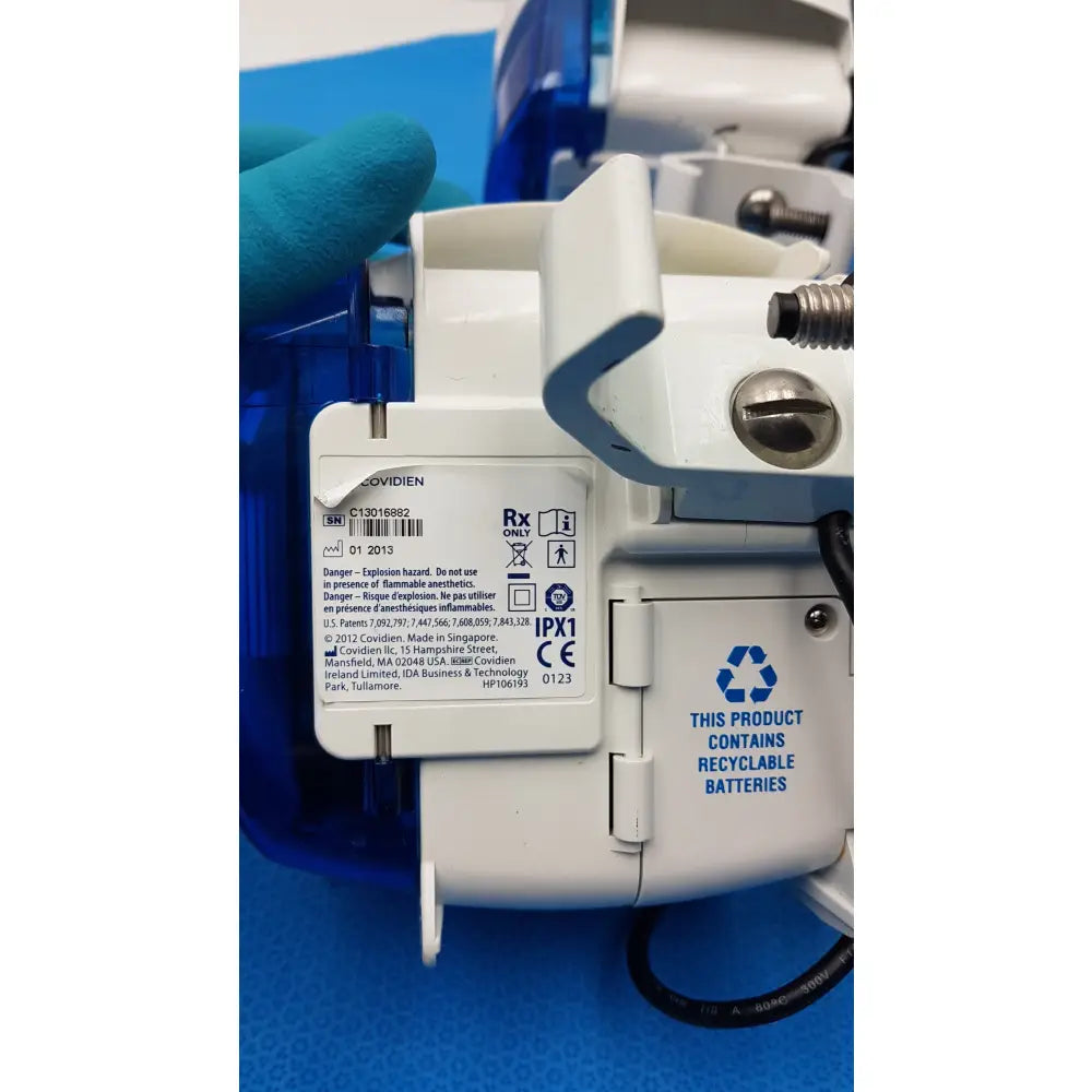 Lot of 6 Covidien Kangaroo Enteral Feeding Infusion Pumps With Power Supplies - Volumetric Enteral Feeding Pump
