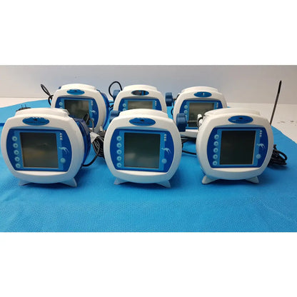 Lot of 6 Covidien Kangaroo Enteral Feeding Infusion Pumps With Power Supplies - Volumetric Enteral Feeding Pump