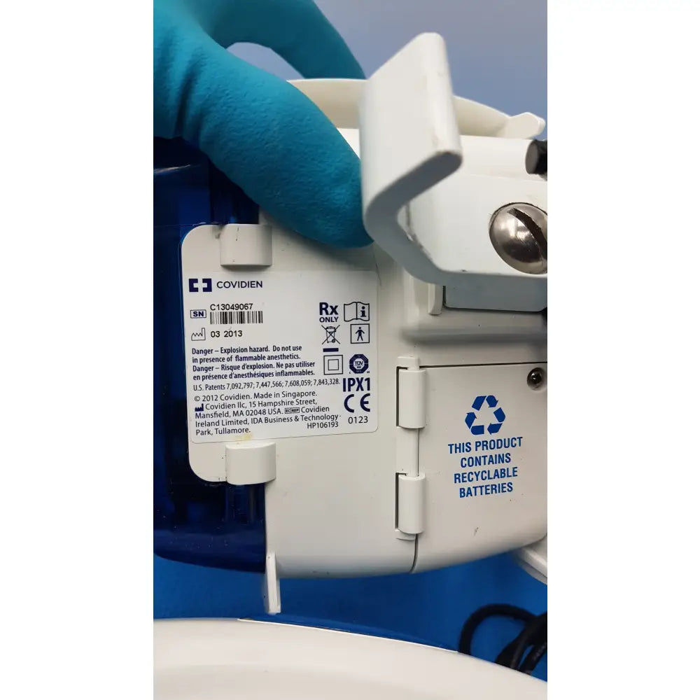Lot of 6 Covidien Kangaroo Enteral Feeding Infusion Pumps With Power Supplies - Volumetric Enteral Feeding Pump