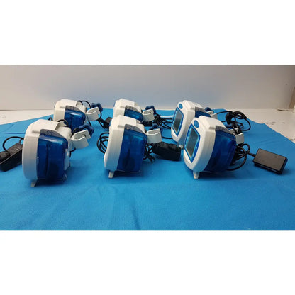 Lot of 6 Covidien Kangaroo Enteral Feeding Infusion Pumps With Power Supplies - Volumetric Enteral Feeding Pump