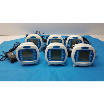 Lot of 6 Covidien Kangaroo Enteral Feeding Infusion Pumps With Power Supplies - Volumetric Enteral Feeding Pump