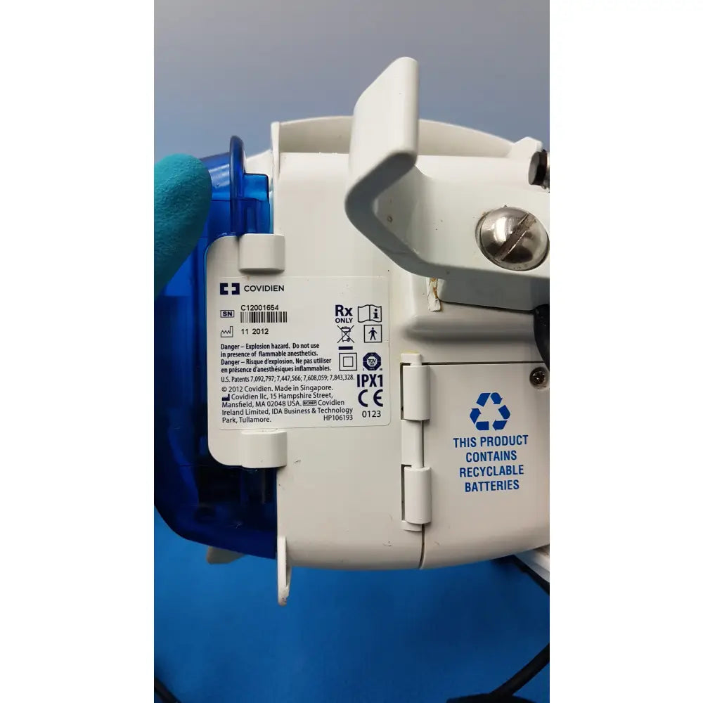 Lot of 6 Covidien Kangaroo Enteral Feeding Infusion Pumps With Power Supplies - Volumetric Enteral Feeding Pump