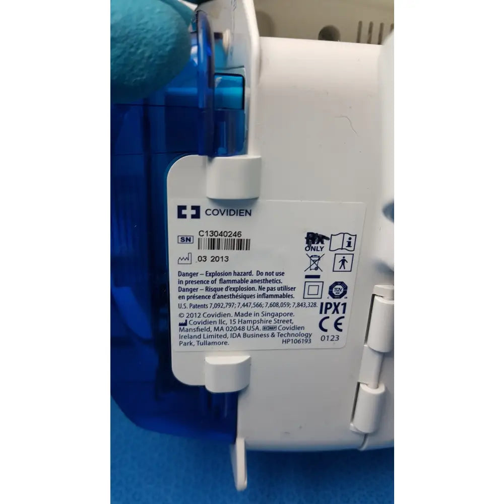Lot of 6 Covidien Kangaroo Enteral Feeding Infusion Pumps With Power Supplies - Volumetric Enteral Feeding Pump