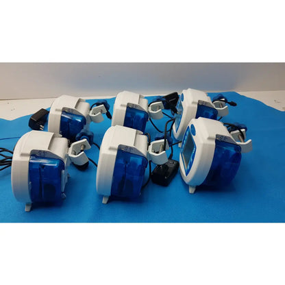 Lot of 6 Covidien Kangaroo Enteral Feeding Infusion Pumps With Power Supplies - Volumetric Enteral Feeding Infusion Pump