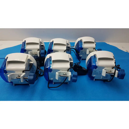 Lot of 6 Covidien Kangaroo Enteral Feeding Infusion Pumps With Power Supplies - Volumetric Enteral Feeding Infusion Pump