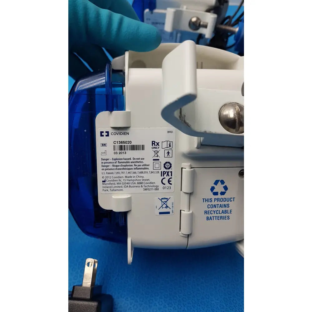 Lot of 6 Covidien Kangaroo Enteral Feeding Pumps With Power Supply - Enteral Feeding Pump