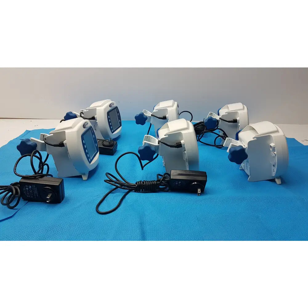 Lot of 6 Covidien Kangaroo Enteral Feeding Pumps With Power Supply - Enteral Feeding Pump