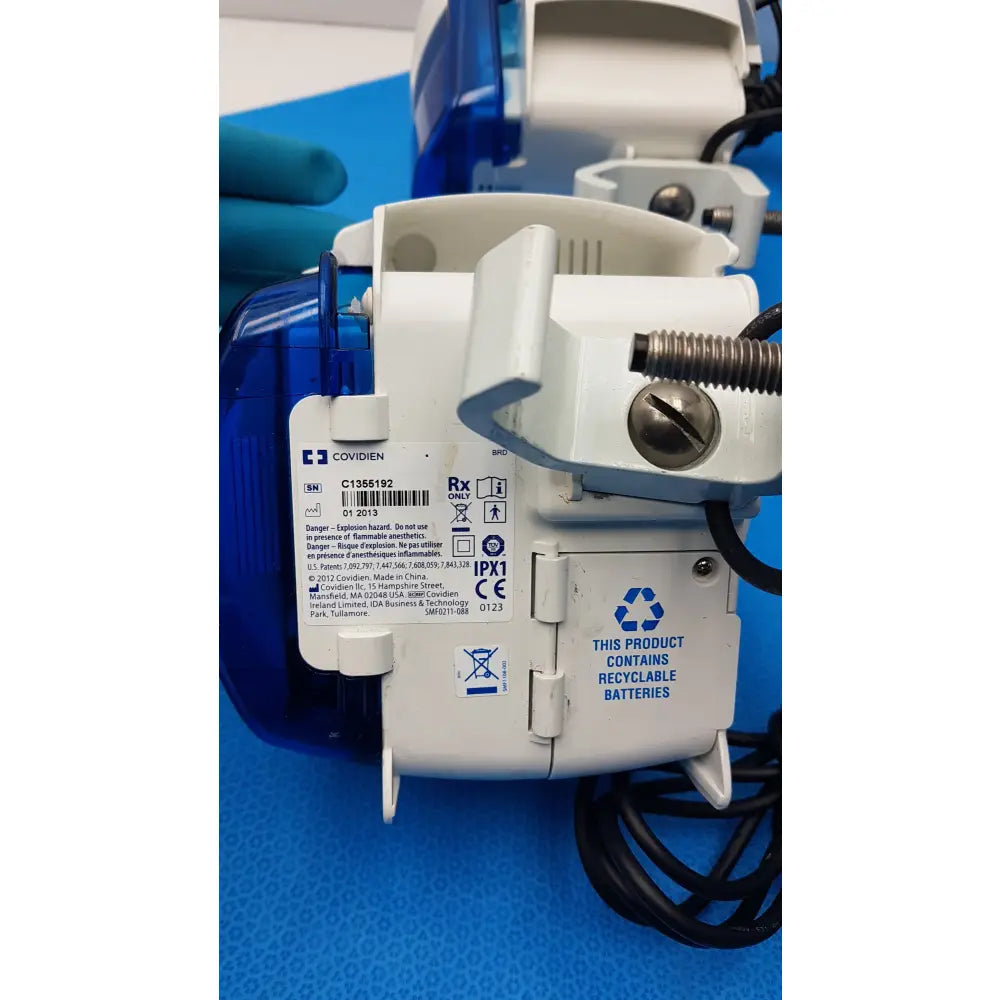Lot of 6 Covidien Kangaroo Enteral Feeding Pumps With Power Supply - Enteral Feeding Pump