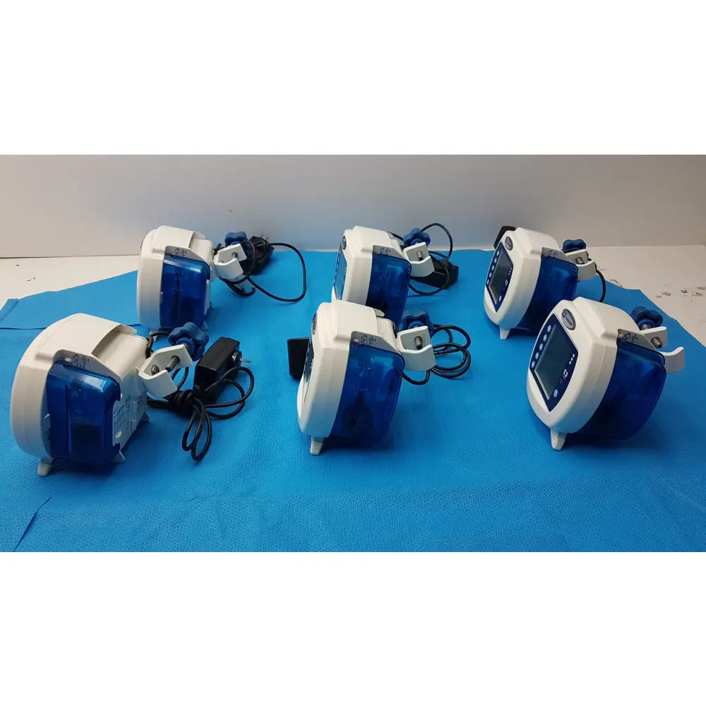 Lot of 6 Covidien Kangaroo Enteral Feeding Pumps With Power Supply - Enteral Feeding Pump