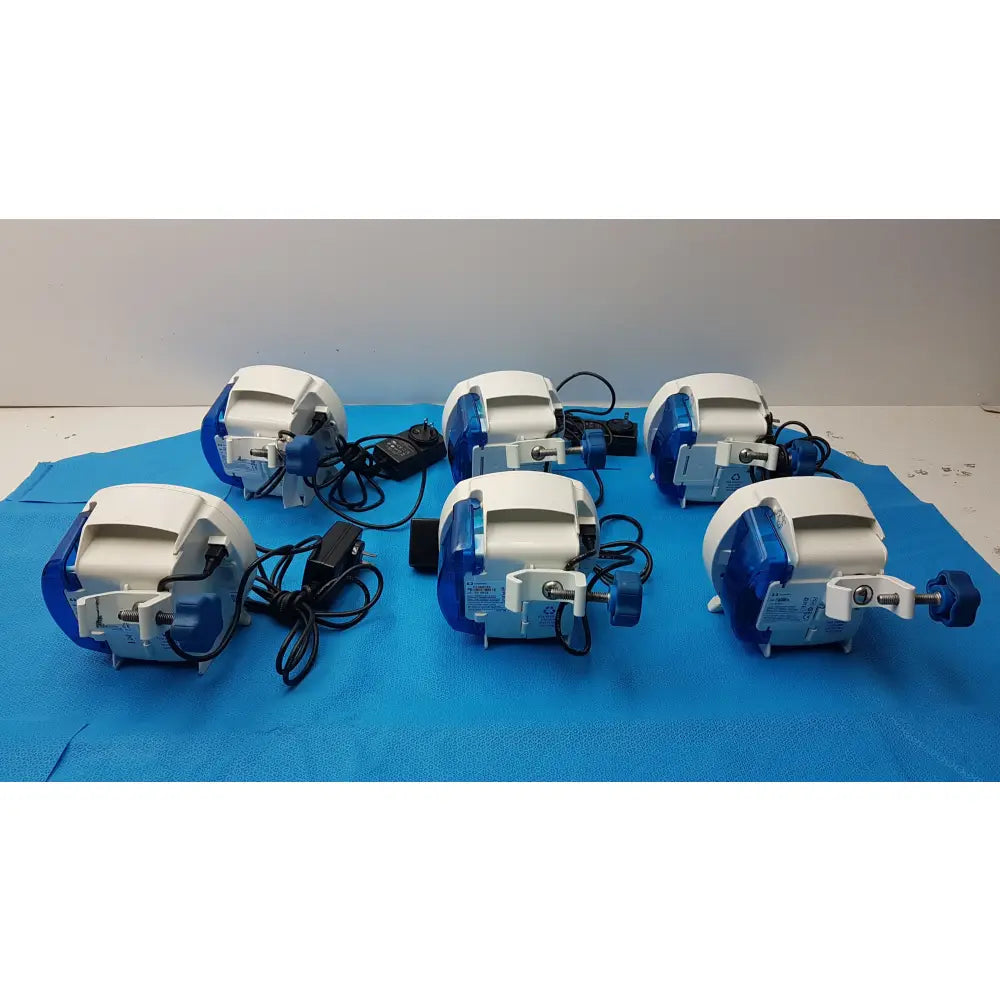 Lot of 6 Covidien Kangaroo Enteral Feeding Pumps With Power Supply - Enteral Feeding Pump