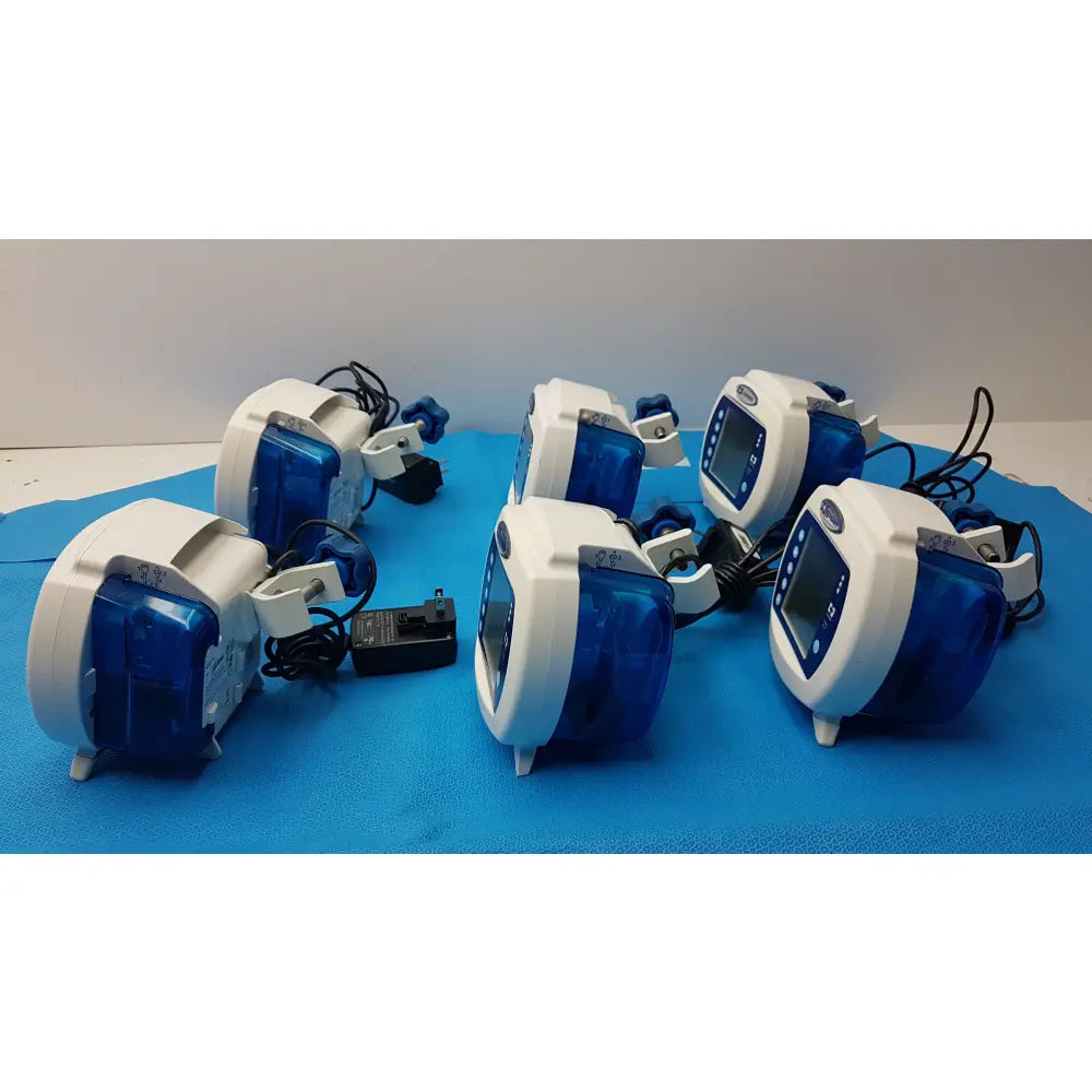 Lot of 6 Covidien Kangaroo Enteral Feeding Pumps With Power Supply - Enteral Feeding Pump