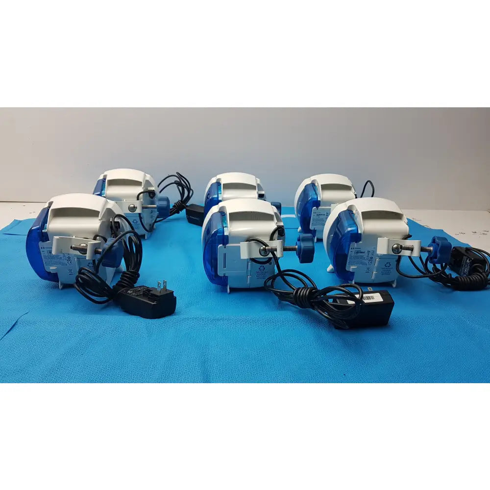 Lot of 6 Covidien Kangaroo Enteral Feeding Pumps With Power Supply - Enteral Feeding Pump