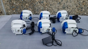 Lot of 6 Covidien Kangaroo ePump Enteral Feeding Pumps With Pole Clamps & Power Supplies