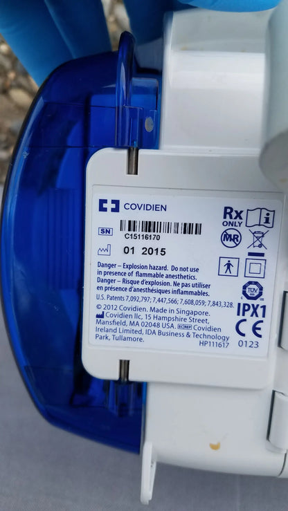 Lot of 6 covidien kangaroo epump enteral feeding pumps white plastic with blue casing compatible kangaroo design