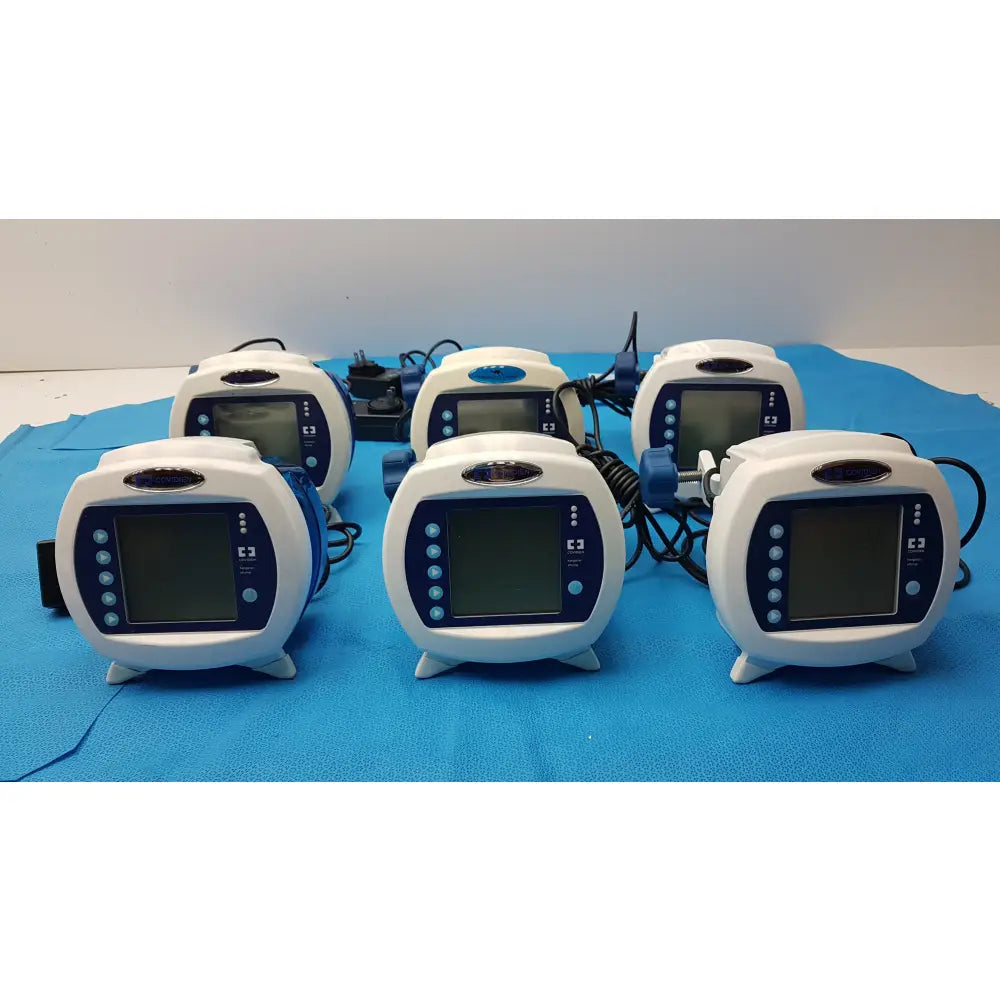 Lot of 6 Covidien Kangaroo ePump Enteral Feeding Pumps With Power Supply - Enteral Feeding Pump