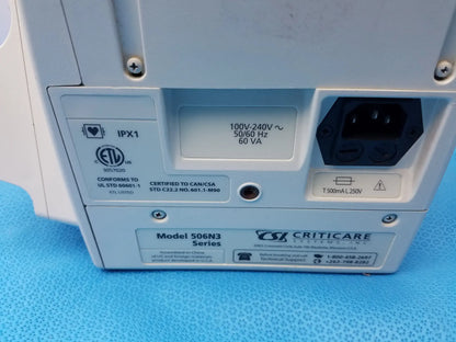 CSI Criticare Lot of - 6 CSI Criticare 506N3 Series SPo2 Patient Monitor Patient Monitor, second-hand product photo 22