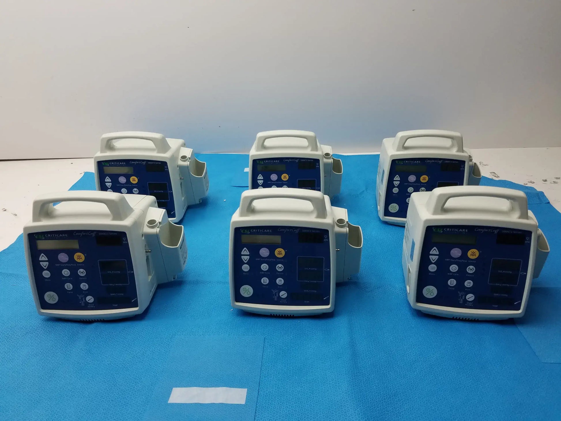 CSI Criticare Lot of - 6 CSI Criticare 506N3 Series SPo2 Patient Monitor Patient Monitor, second-hand product photo 3