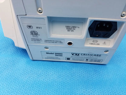 CSI Criticare Lot of - 6 CSI Criticare 506N3 Series SPo2 Patient Monitor Patient Monitor, second-hand product photo 23