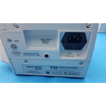 Lot of 6 CSI Criticare 506NT3 Series Patient Monitors - Patient Monitor