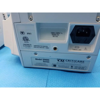 CSI Criticare Lot of - 6 CSI Criticare Comfort Cuff 506N3 Series Patient Monitor Patient Monitor, second-hand product photo 17