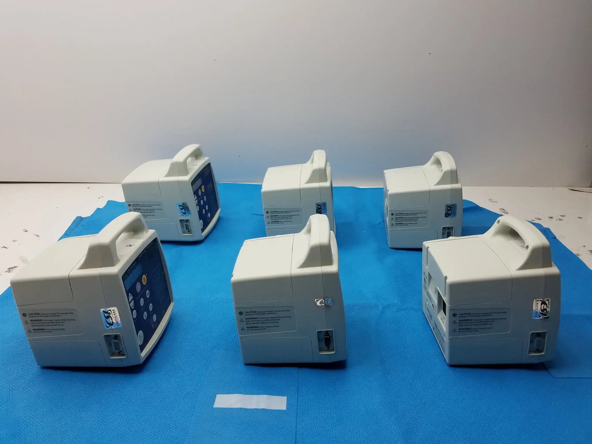 CSI Criticare Lot of - 6 CSI Criticare Comfort Cuff 506N3 Series SPo2 Patient Monitor Patient Monitor, second-hand product photo 27