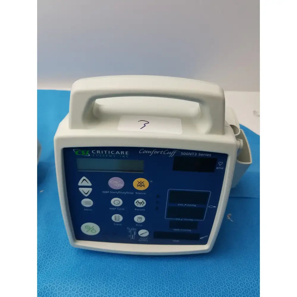 CSI Criticare Lot of - 6 CSI Criticare Comfort Cuff 506N3 Series SPo2 Patient Monitor Patient Monitor, second-hand product photo 5