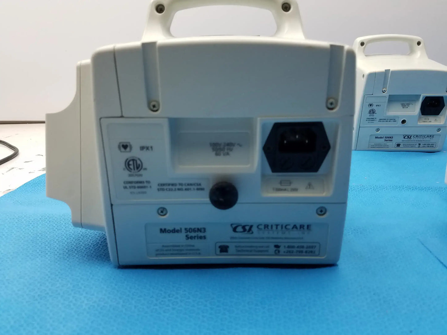 CSI Criticare Lot of - 6 CSI Criticare Comfort Cuff 506N3 Series SPo2 Patient Monitor Patient Monitor, second-hand product photo 20
