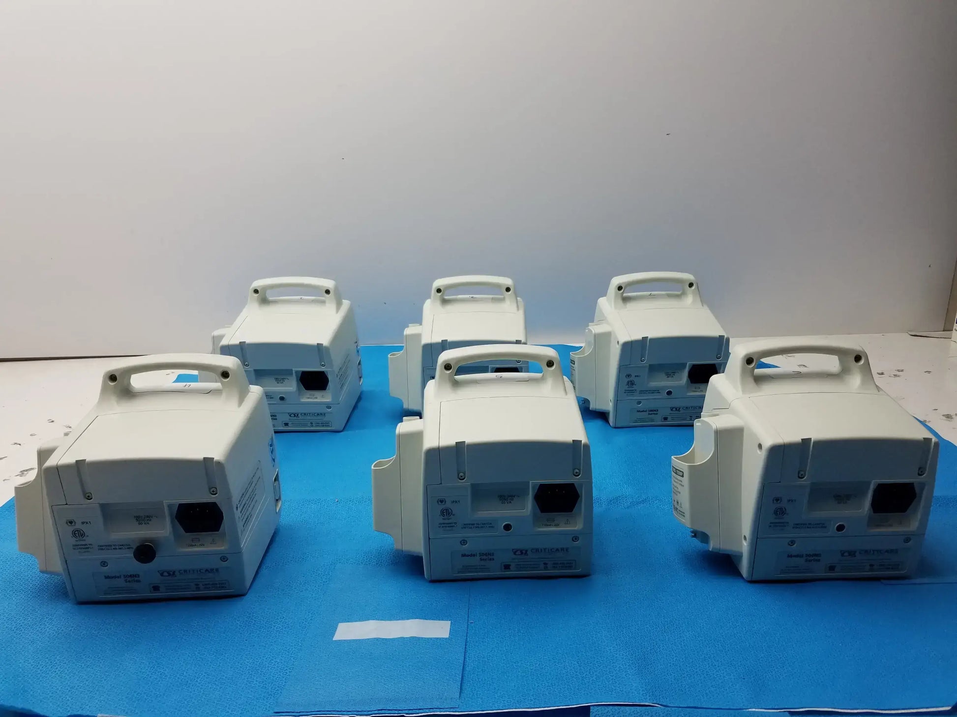 CSI Criticare Lot of - 6 CSI Criticare Comfort Cuff 506N3 Series SPo2 Patient Monitor Patient Monitor, second-hand product photo 19