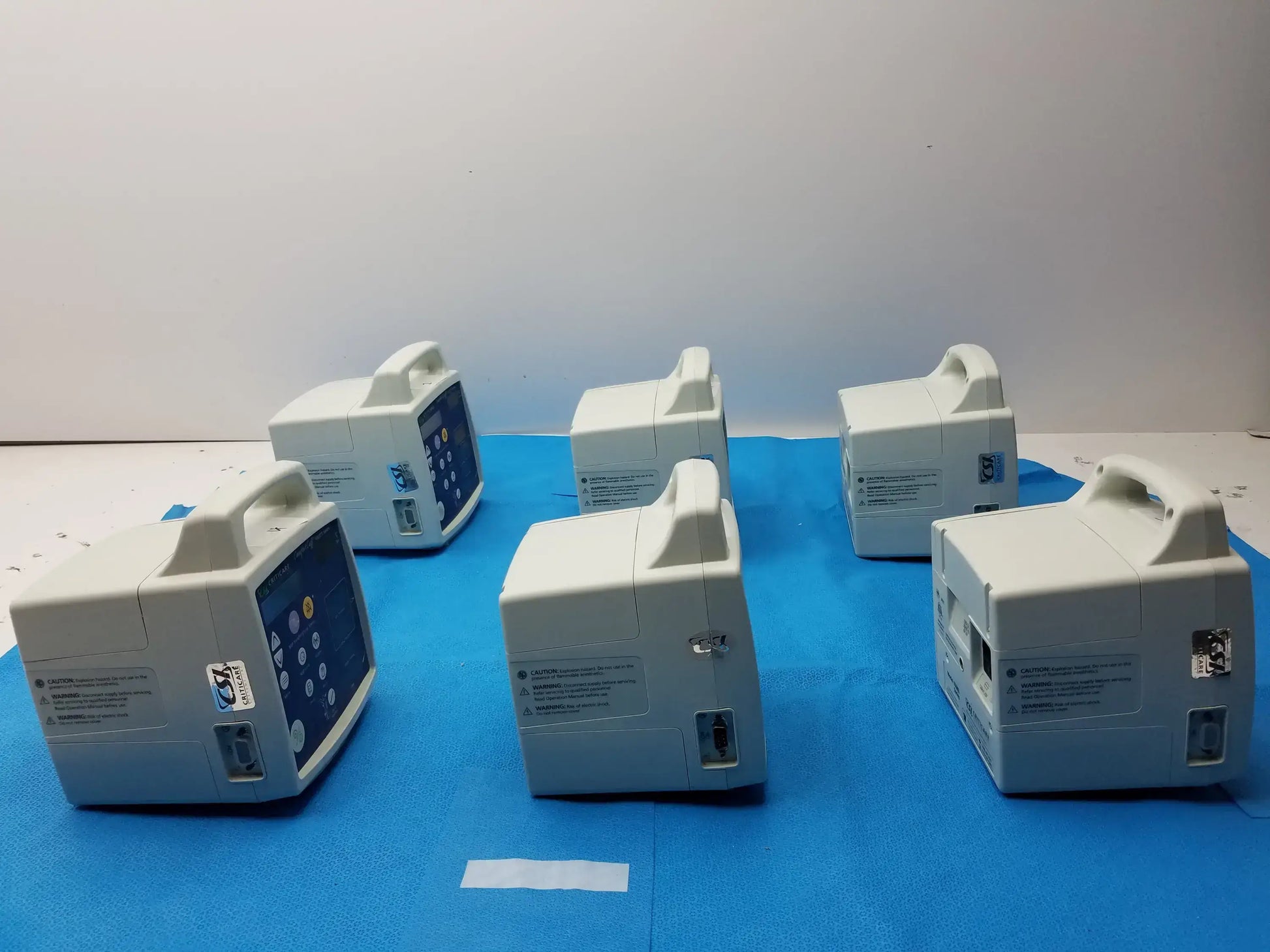 CSI Criticare Lot of - 6 CSI Criticare Comfort Cuff 506N3 Series SPo2 Patient Monitor Patient Monitor, second-hand product photo 28