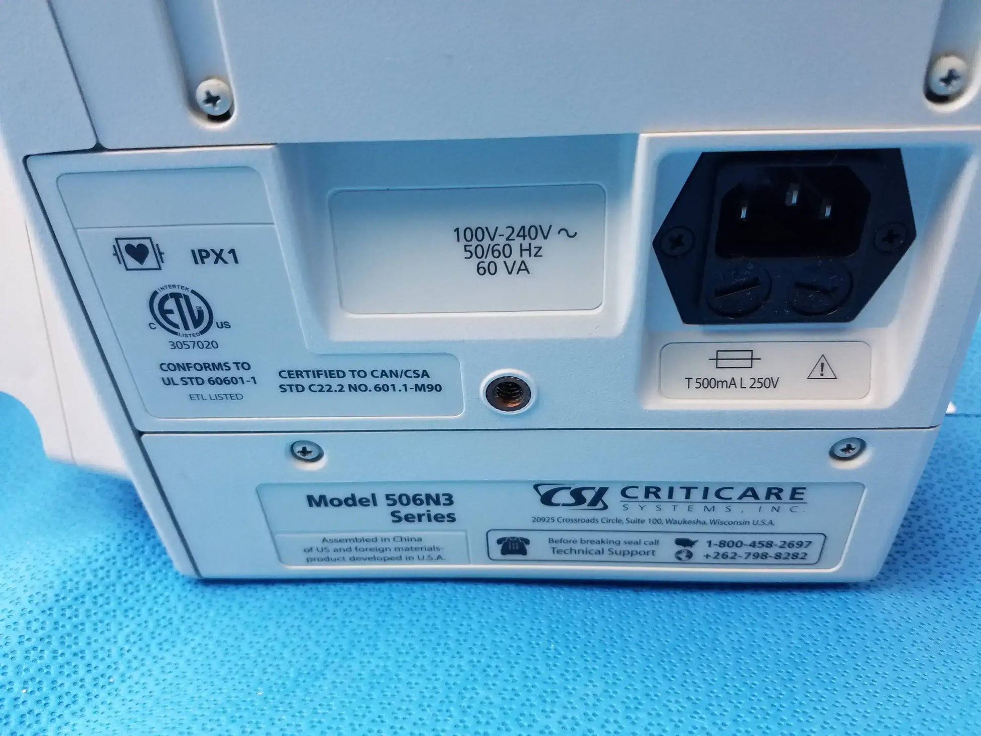 CSI Criticare Lot of - 6 CSI Criticare Comfort Cuff 506N3 Series SPo2 Patient Monitor Patient Monitor, second-hand product photo 24