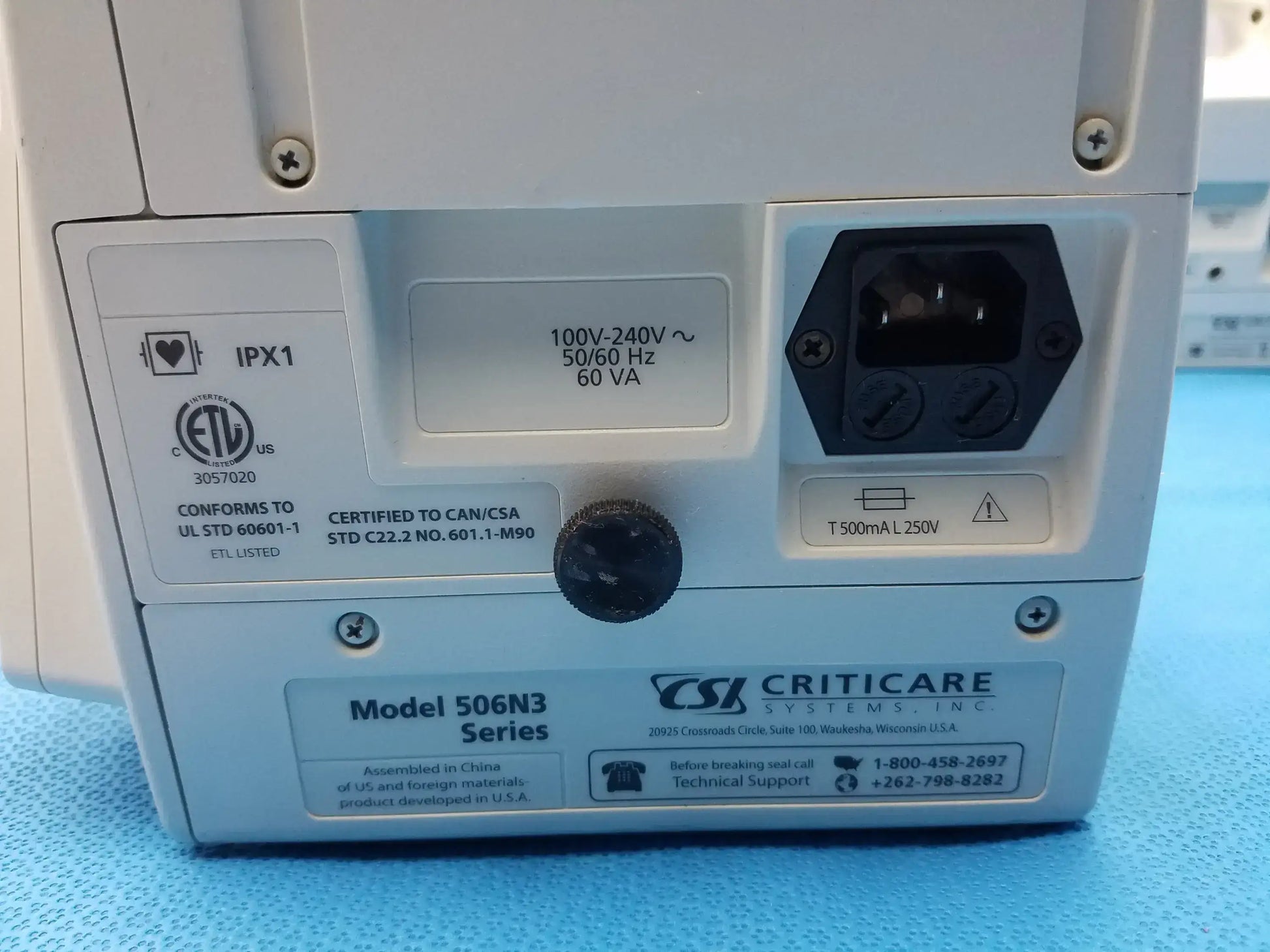CSI Criticare Lot of - 6 CSI Criticare Comfort Cuff 506N3 Series SPo2 Patient Monitor Patient Monitor, second-hand product photo 21