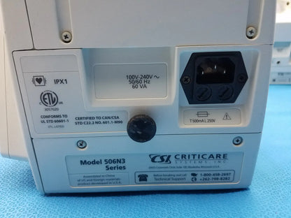 CSI Criticare Lot of - 6 CSI Criticare Comfort Cuff 506N3 Series SPo2 Patient Monitor Patient Monitor, second-hand product photo 21
