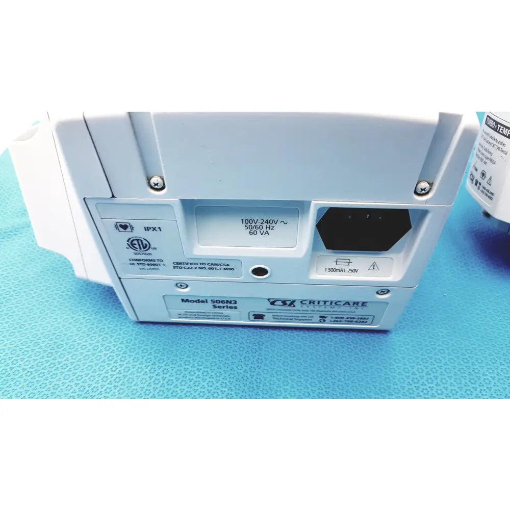 Lot of 6 CSI Criticare ComfortCuff 506NT3 Series Patient Monitors - Patient Monitor