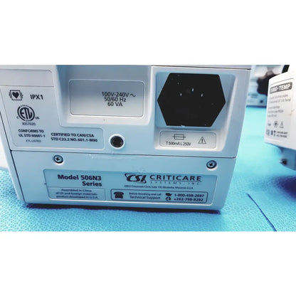 Lot of 6 CSI Criticare ComfortCuff 506NT3 Series Patient Monitors - Patient Monitor