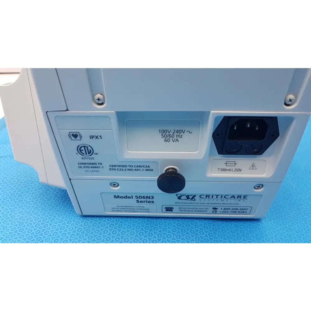 Lot of 6 CSI Criticare ComfortCuff 506NT3 Series Patient Monitors - Patient Monitor