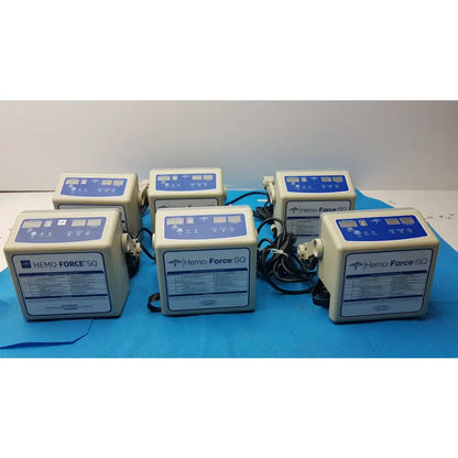 Lot of 6 Hemo Force SQ Sequential DVT Pumps Model No: MDS600SQ - DVT Compression Pump