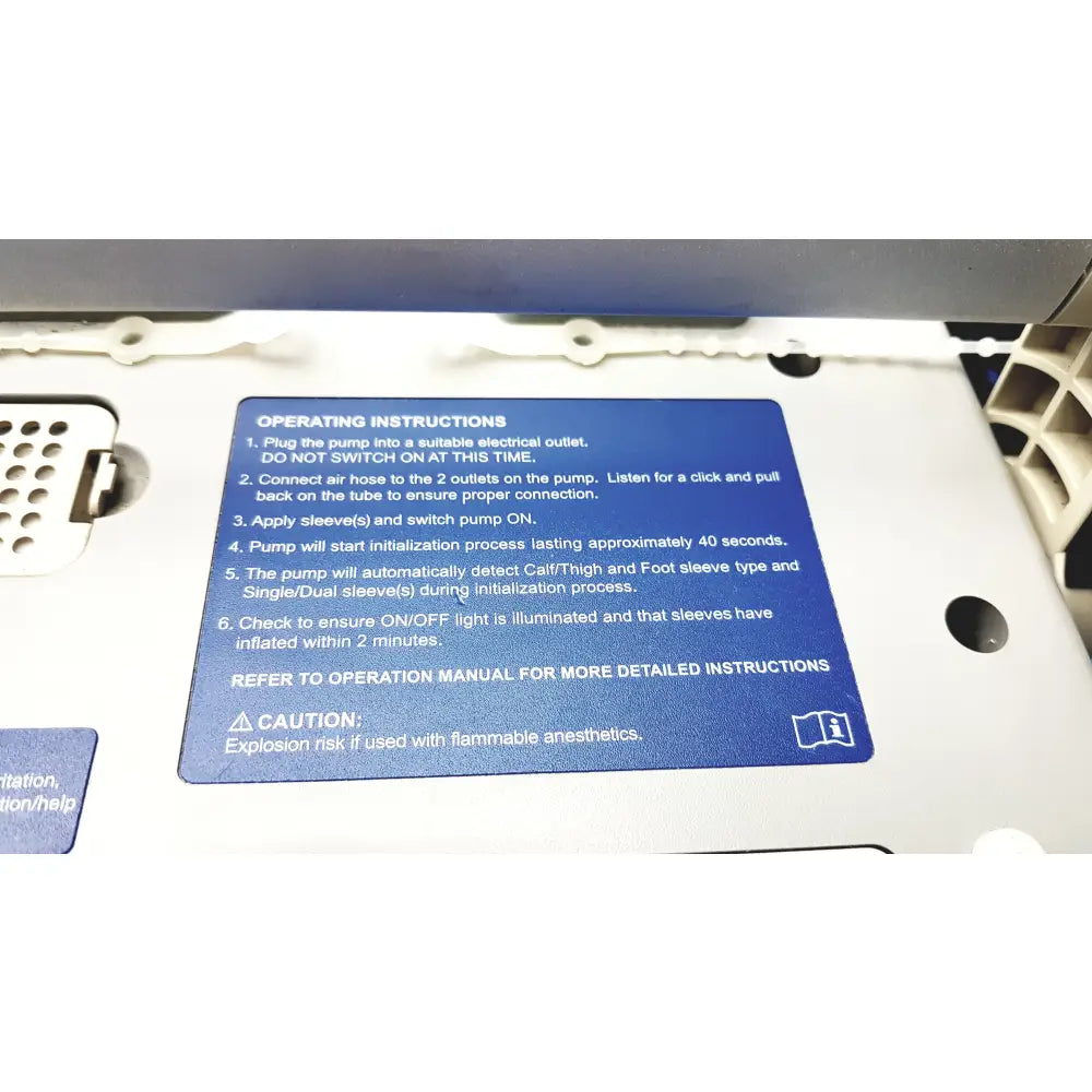 Lot of 6 Medline Hemo Force DVT Compression Pump - Compression Pump