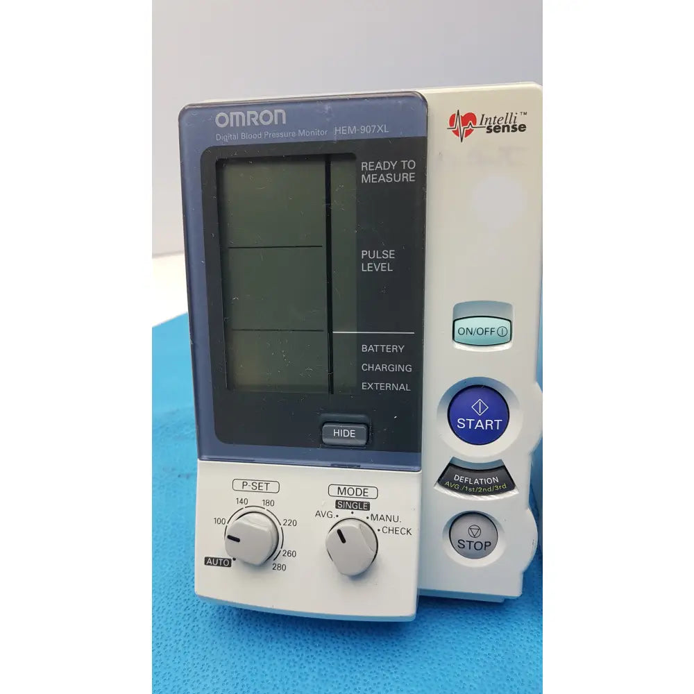 Lot of 6 Omron HEM-907 IntelliSense Digital Blood Pressure Monitor - Professional Digital Blood Pressure Monitor
