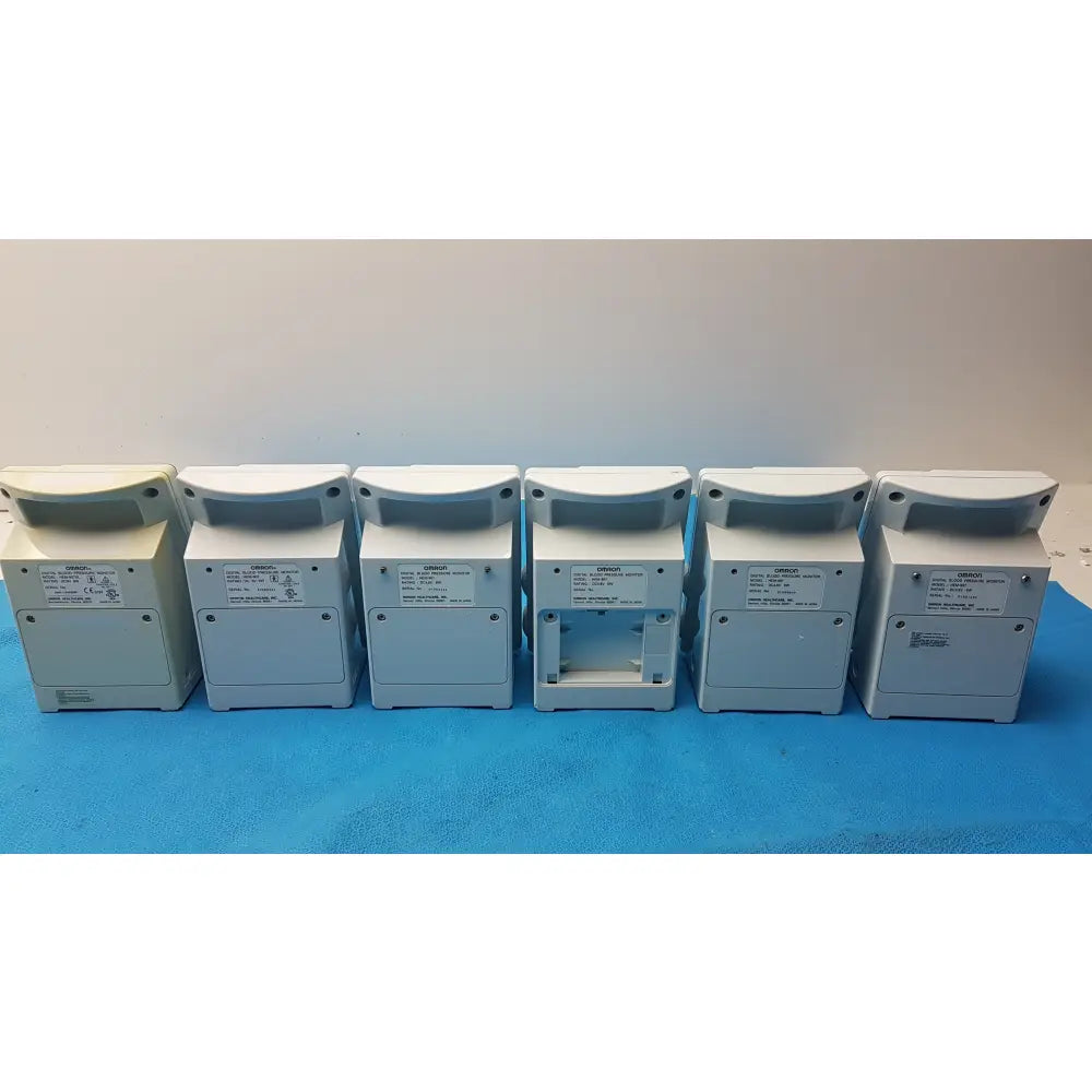 Lot of 6 Omron HEM-907 IntelliSense Digital Blood Pressure Monitor - Professional Digital Blood Pressure Monitor