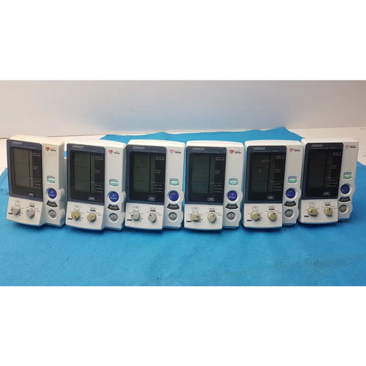 Lot of 6 Omron HEM-907 IntelliSense Digital Blood Pressure Monitor - Professional Digital Blood Pressure Monitor