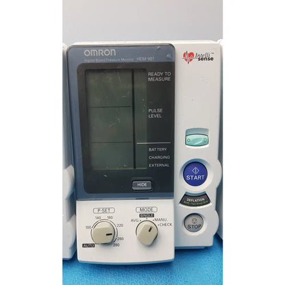 Lot of 6 Omron HEM-907 IntelliSense Digital Blood Pressure Monitor - Professional Digital Blood Pressure Monitor