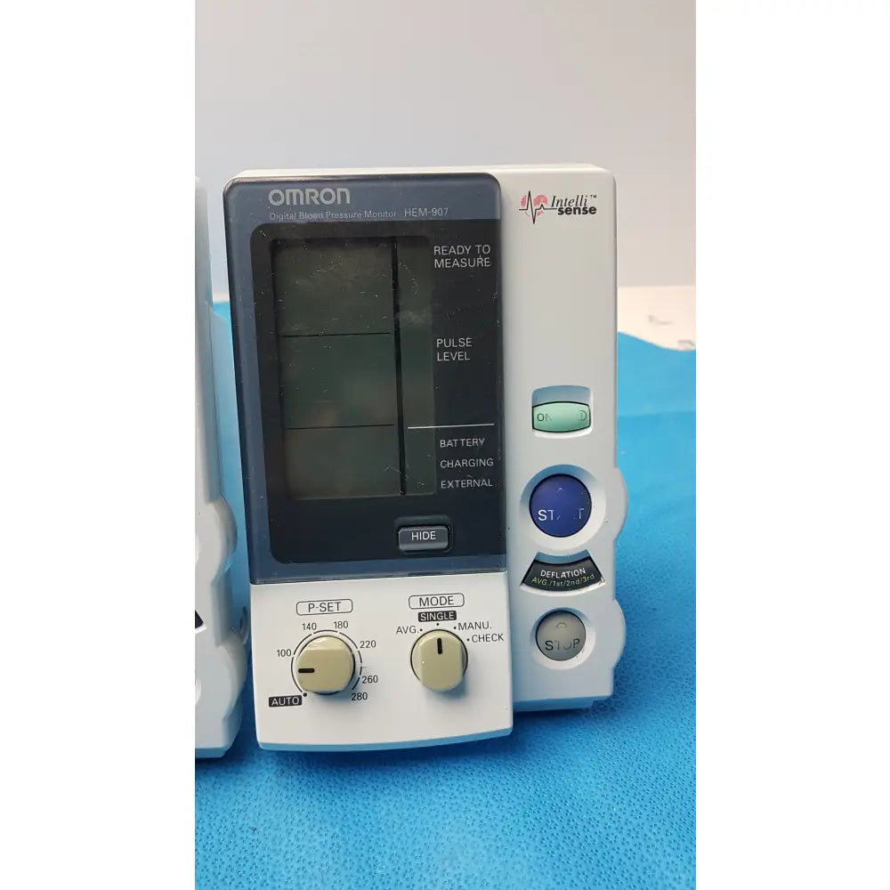 Lot of 6 Omron HEM-907 IntelliSense Digital Blood Pressure Monitor - Professional Digital Blood Pressure Monitor