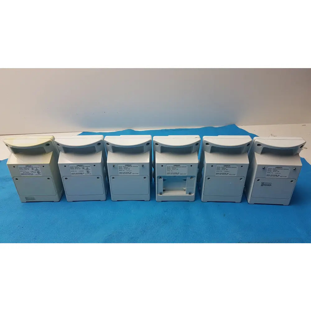 Lot of 6 Omron HEM-907 IntelliSense Digital Blood Pressure Monitor - Professional Digital Blood Pressure Monitor