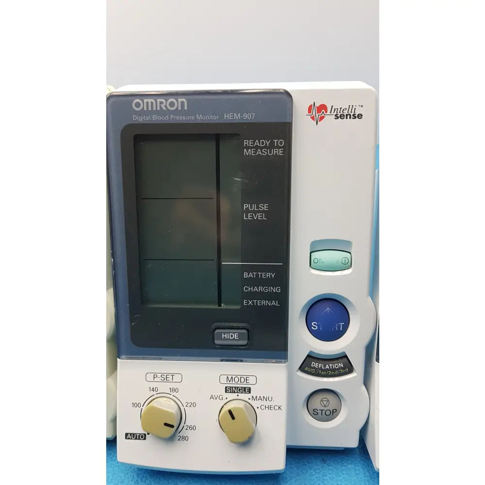 Lot of 6 Omron HEM-907 IntelliSense Professional Digital Blood Pressure Monitor - Professional Digital Blood Pressure