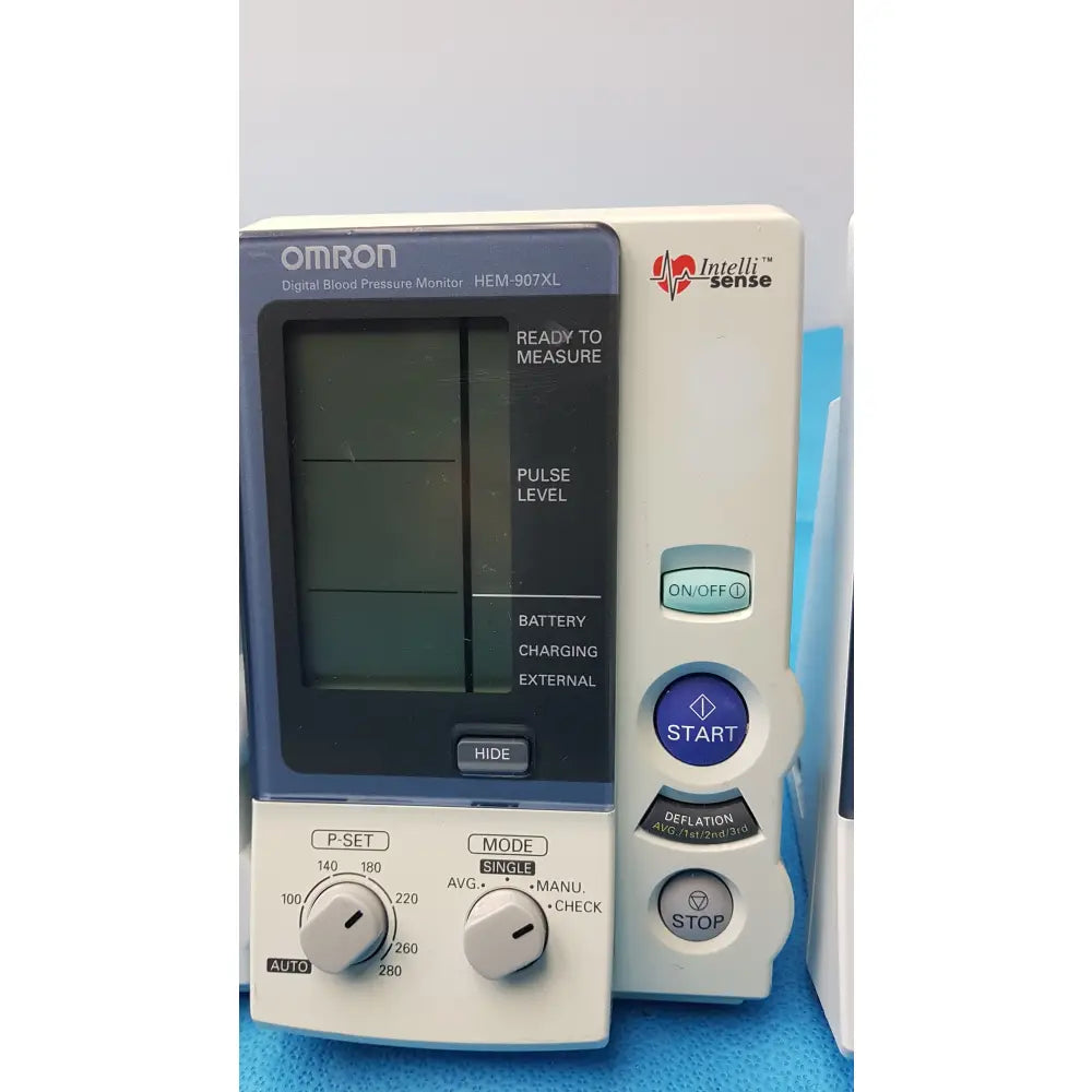 Lot of 6 Omron HEM-907 IntelliSense Professional Digital Blood Pressure Monitor - Professional Digital Blood Pressure
